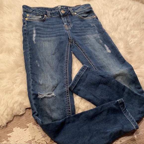 7 for all mankind the skinny girls size 10 jeans - Picture 2 of 6